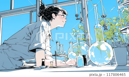 企業とか大学の研究室：植物由来成分研究