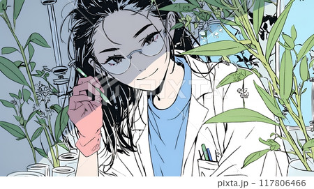 企業とか大学の研究室：植物由来成分研究