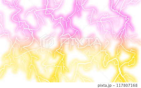 雷パターン(黄色とピンク) 117807168