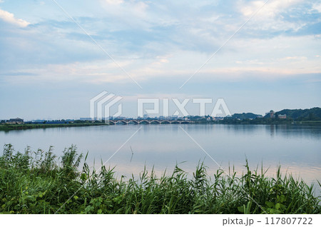 千葉 早朝の手賀沼 千葉 早朝の手賀沼 117807722