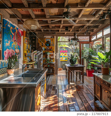 おしゃれなキッチン 117807913