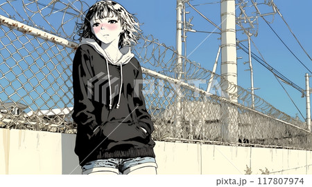 孤独を感じている若い女性