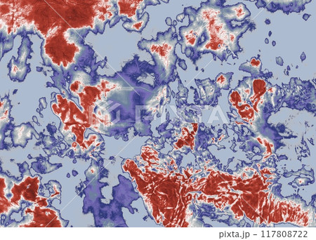 綺麗な水彩手描き風グラデーション背景 綺麗な水彩手描き風グラデーション背景 117808722
