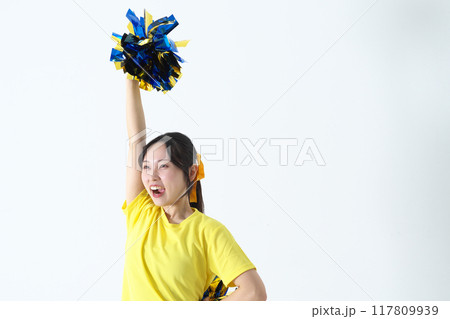 笑顔のチアガール 笑顔のチアガール 117809939