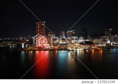 神戸ハーバーランドの夜景 神戸ハーバーランドの夜景 117811144