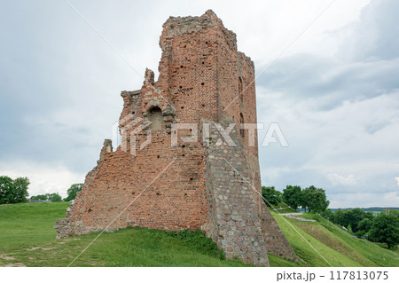 Remains of the ruins of an old fortress (Novogrudok, Belarus) 117813075