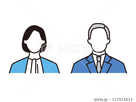 中高年のビジネスパーソン 中高年のビジネスパーソン 117815613