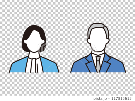 中高年のビジネスパーソン 中高年のビジネスパーソン 117815613