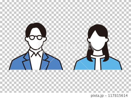 Business people in office casual clothes 117815614