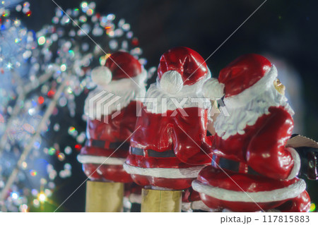 箱根のクリスマスのイルミネーション 117815883