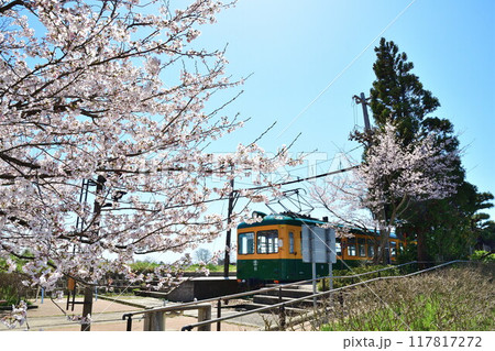旧月潟駅と桜(新潟県) 旧月潟駅と桜(新潟県) 117817272
