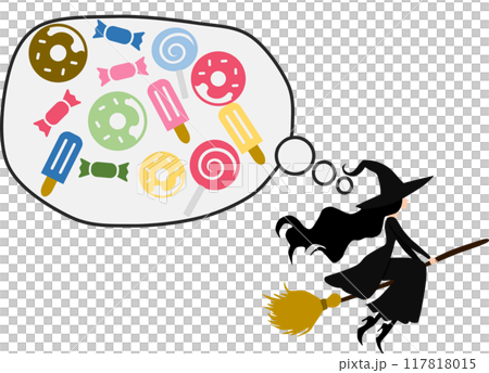 Witch illustration (Halloween) Witch illustration (Halloween) 117818015