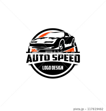 vintage 1977 pontiac car vector graphic illustration side view isolated white black vintage 117819482