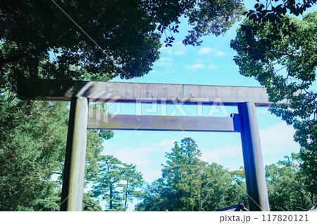 伊勢神宮の外宮 117820121
