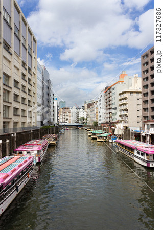 神田川と船着き場 神田川と船着き場 117827686