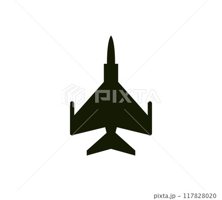Plane icon airport sign black airplane silhouette vector image 117828020