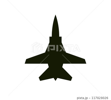 Plane icon airport sign black airplane silhouette vector image 117828026