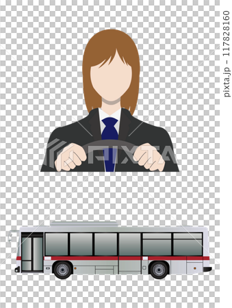 公交車和司機 117828160