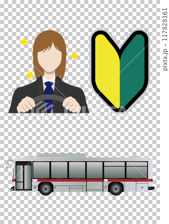 Bus and driver Bus and driver 117828161