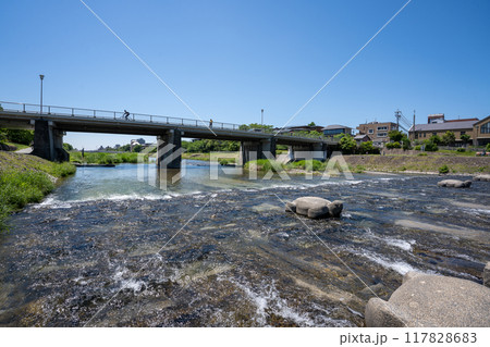 京都の川と橋 117828683