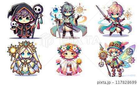 ファンタジー世界のチビキャラ 117828699