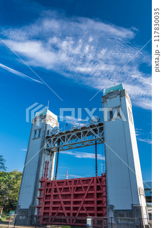 京都伏見の名所 三栖閘門 京都市伏見区 京都伏見の名所 三栖閘門 京都市伏見区 117830035