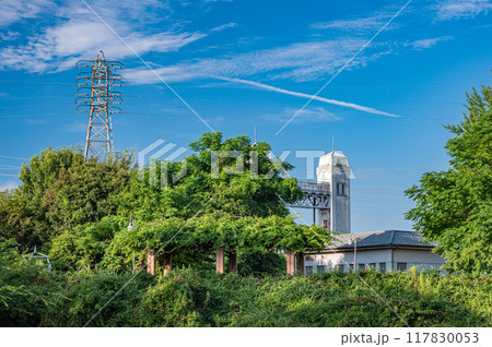 京都伏見の名所 三栖閘門 京都市伏見区 京都伏見の名所 三栖閘門 京都市伏見区 117830053