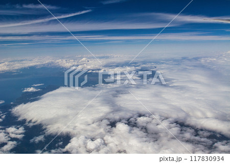 飛行機から見た風景 飛行機から見た風景 117830934