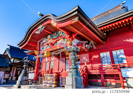 東京 武蔵御嶽神社　幣殿・拝殿 117830996