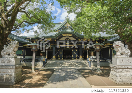 牛込高田鎮座 穴八幡宮・拝殿 117831820