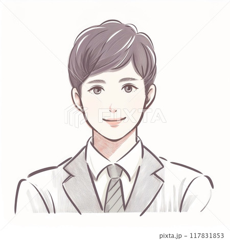 男性・男の子のイラスト素材 男性・男の子のイラスト素材 117831853