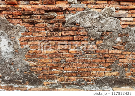 Texture of the brick walls      117832425