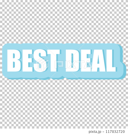 BEST DEAL sale for online shopping, ads, marketing, promotion, sticker, banner, special price, discount, business, social media, print, campaign badge, web button, brochure, Valentine 117832720