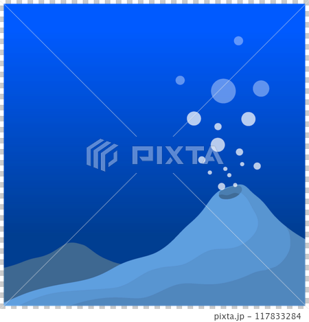 Submarine volcano Submarine volcano 117833284