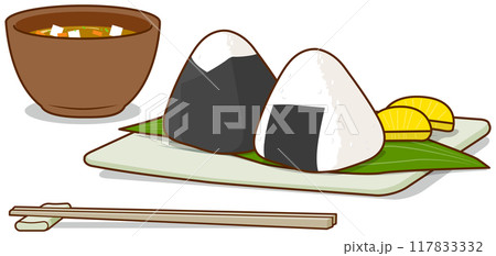 和風の軽食おにぎりセット 117833332