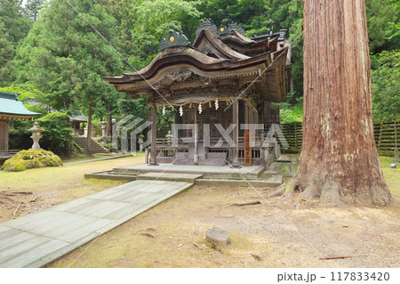 紙祖神 岡太神社・大瀧神社　下宮の社殿 117833420