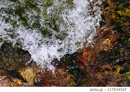 激しい水流 117834587