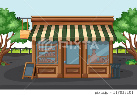 Charming Small Town Storefront 117835101