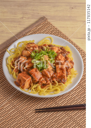 麻婆豆腐焼きそば 117835142