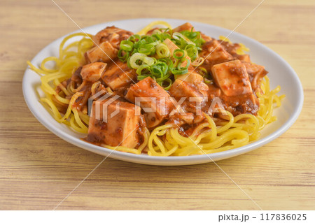 麻婆豆腐焼きそば 117836025