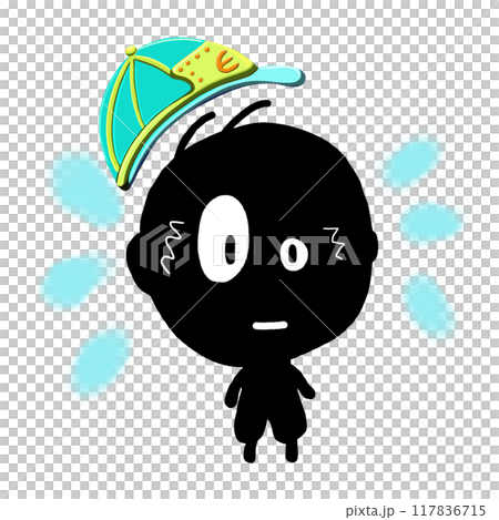 Cute boy character design - Carbon Boy - Shock 117836715