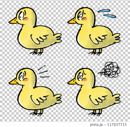 鴨子臉部表情集 鴨子臉部表情集 117837715