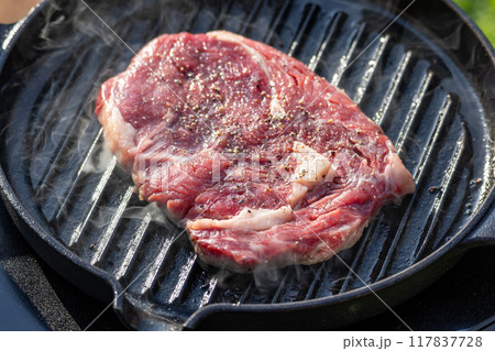 fresh raw beef steak 117837728