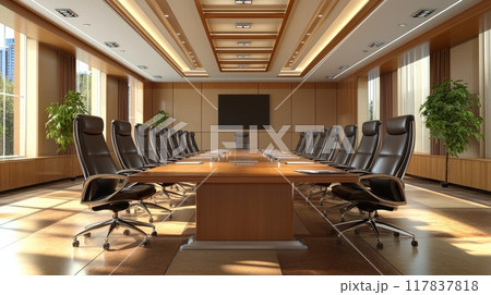 Corporate Office Scene 117837818