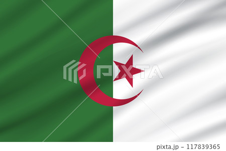 a backdrop of wavy flags from around the world 117839365