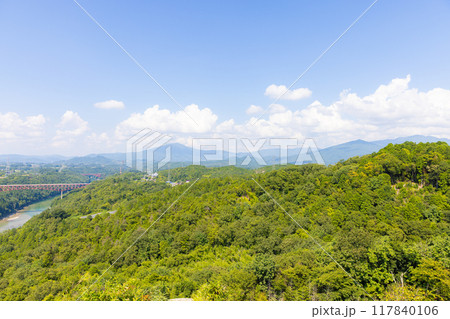 苗木城跡からの眺望 117840106