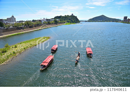 《愛知県》犬山市　木曽川鵜飼 117840611