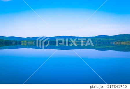 Summer lake view from Finland Summer lake view from Finland 117841740