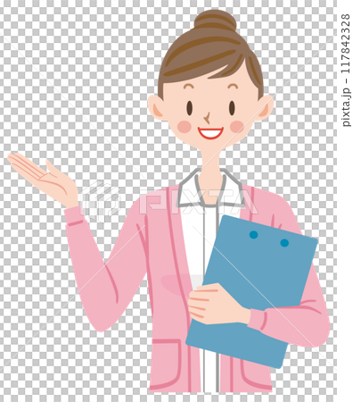 Nurse illustrations Medical welfare nursing care 117842328