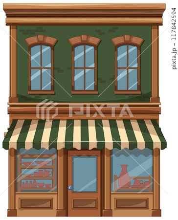 Charming Two-Story Storefront Charming Two-Story Storefront 117842594